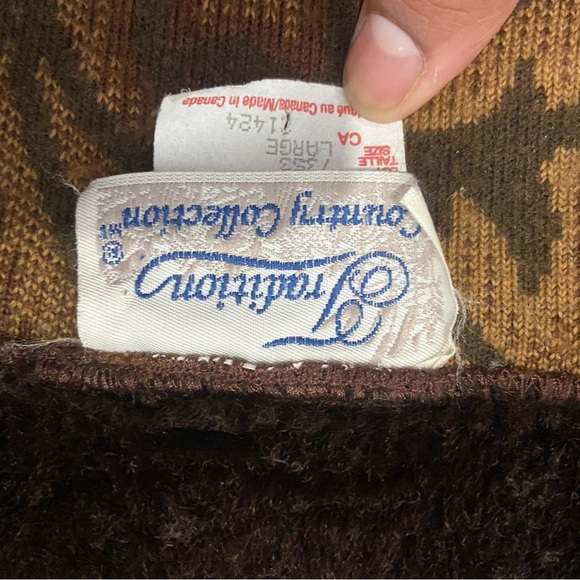 Traditions Brown Fall Faux Fur Jacket - Picture 2 of 5